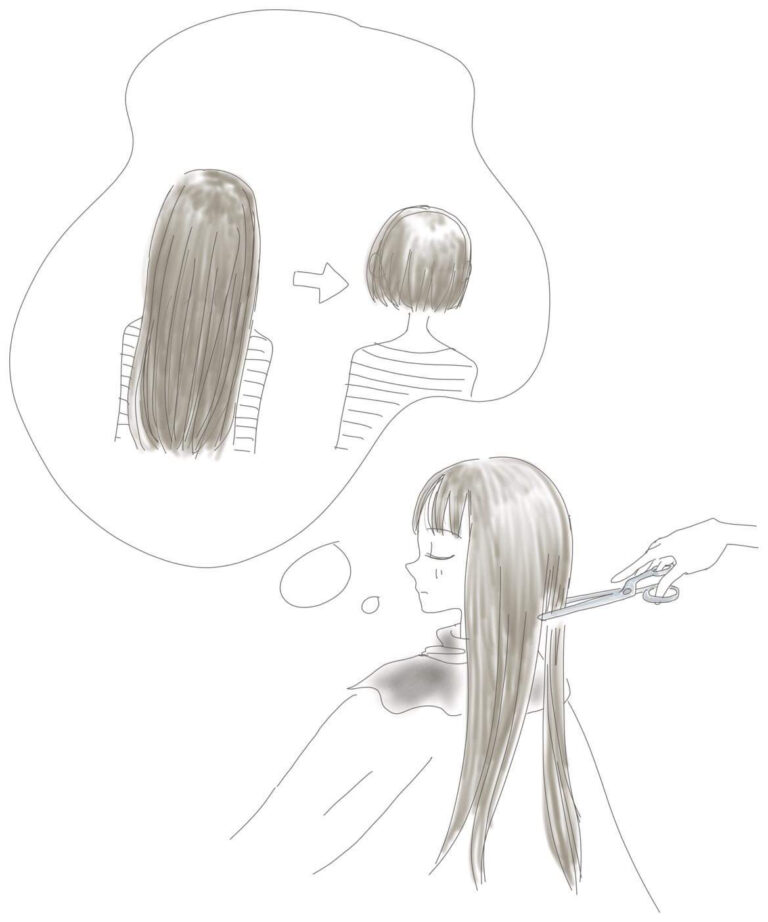ばっさり  ️️️