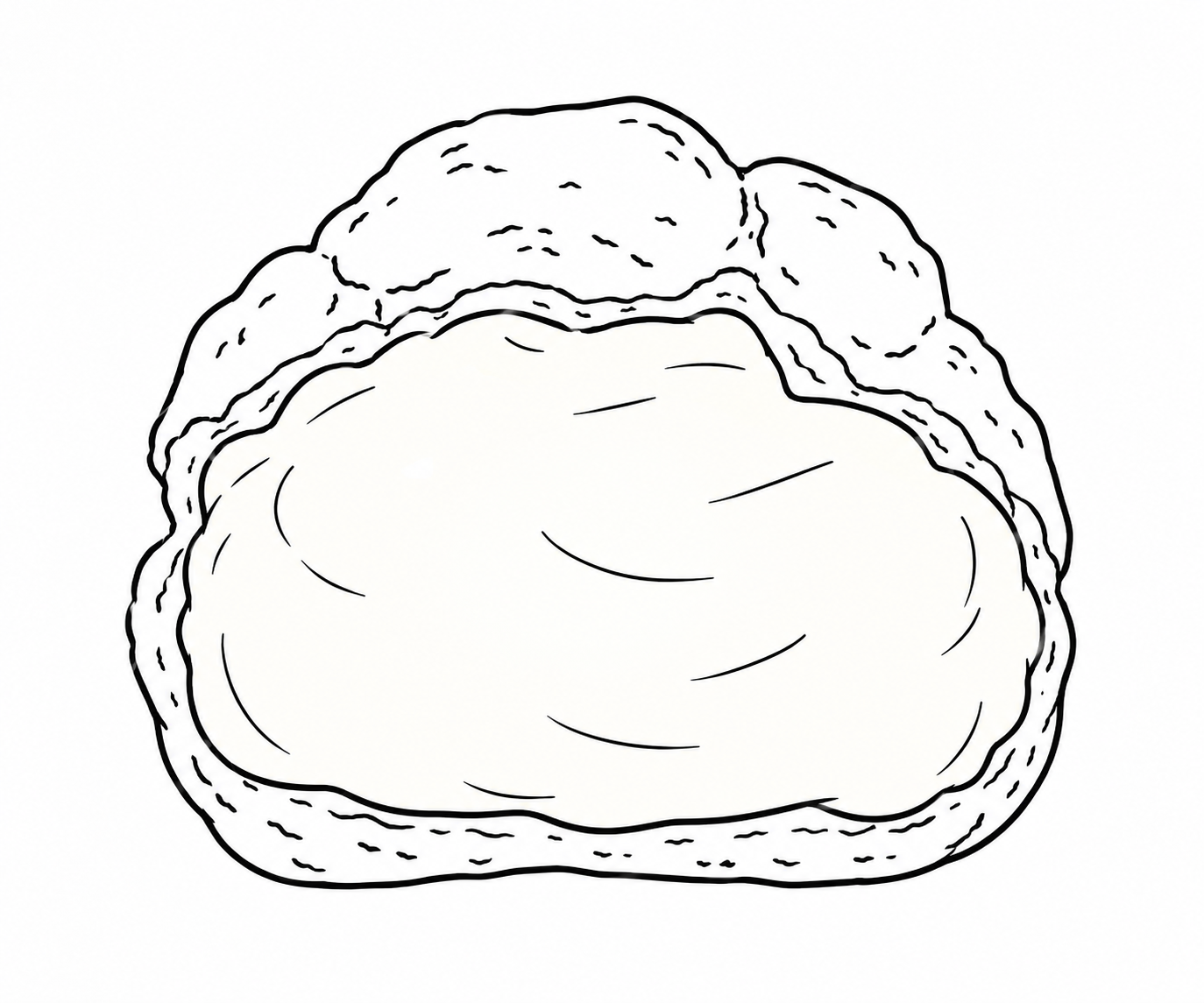 みっしり のイラスト