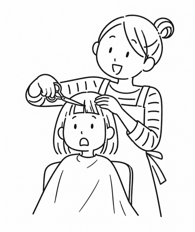 ぱっつり  ️