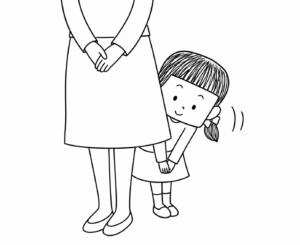 ぺっこり のイラスト