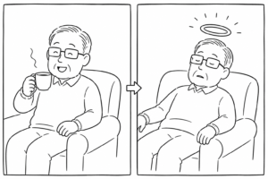 ぽっくり のイラスト