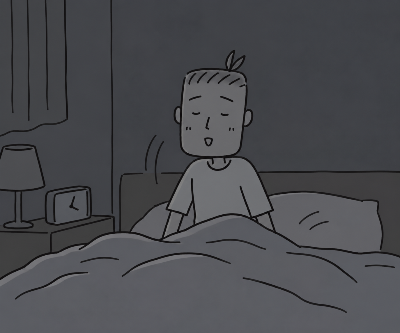 むっくり のイラスト